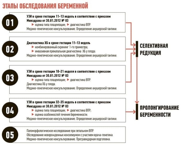 
        Многоплодная беременность: случаи из практики клинического генетика			    