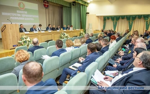 
        На базе БелМАПО прошло заседание коллегии Минздрава			    