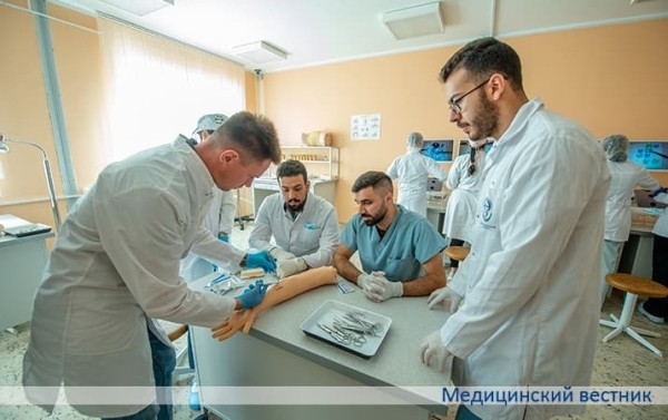 Делегацию Исламской Республики Иран встречали в БГМУ			     
        Делегацию Исламской Республики Иран встречали в БГМУ