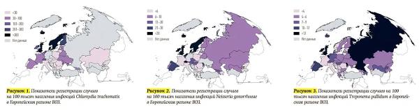 
        В Европейском регионе наблюдается серьезный всплеск бактериальных инфекций, передаваемых половым путем			    